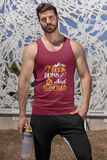 Beer, Buns, bonfires , ; Soft 100% cotton tank top. Removable tag for comfort