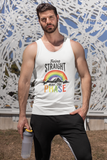 Being Straight was phase; Soft 100% cotton tank top. Removable tag for comfort